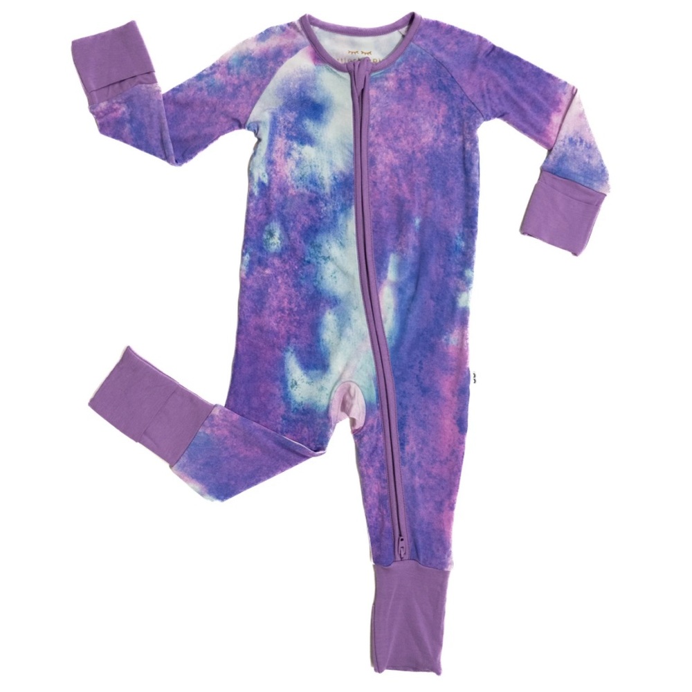 Little Sleepies Bamboo Zippy 6-12m, (fits up to 3t) EUC - discounted shipping!